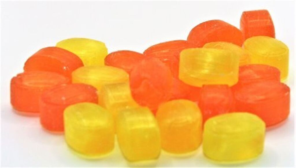 

2,5 кг апельсиново-лимонных конфет без сахара от Funfair Candy Pin24Shop