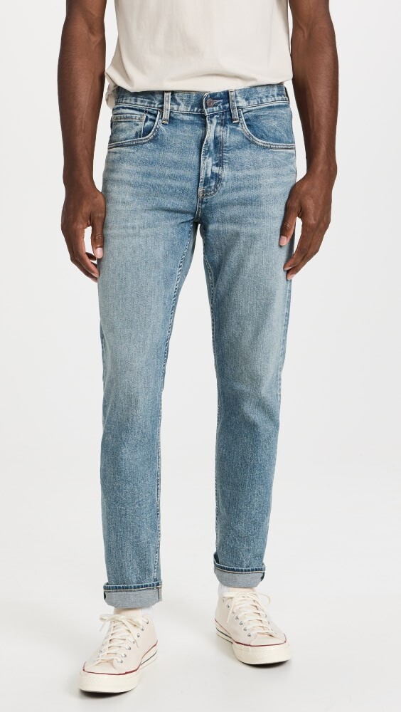 

Джинсы Faherty Slim Straight Denim, песочный