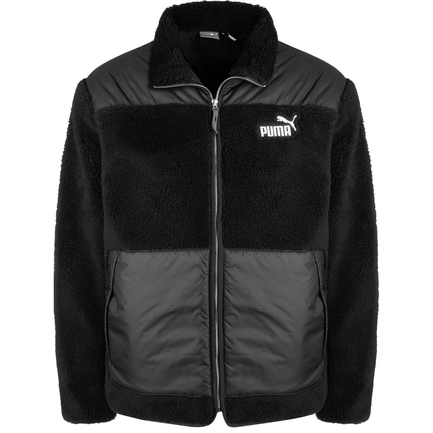 

Куртка Puma Fleecejacke Sherpa Hybrid, черный