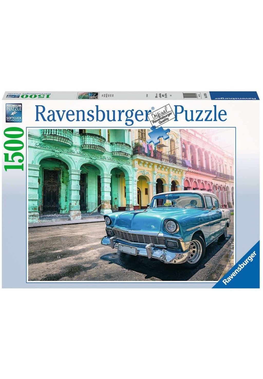 

Пазл CUBA CARS Ravensburger, цвет multi coloured