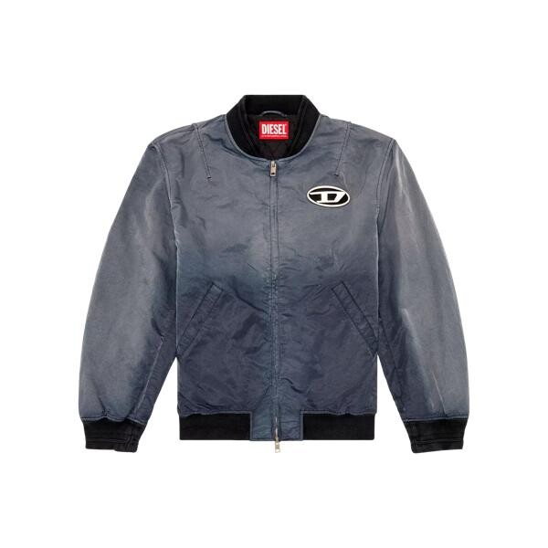 

Куртка j-kepes bomberjacke mit logo-schild 9xx 9xx Diesel, черный