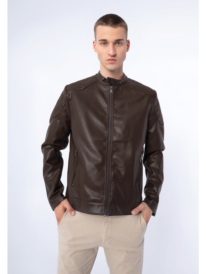

Кожаная куртка Wittchen, цвет dark brown