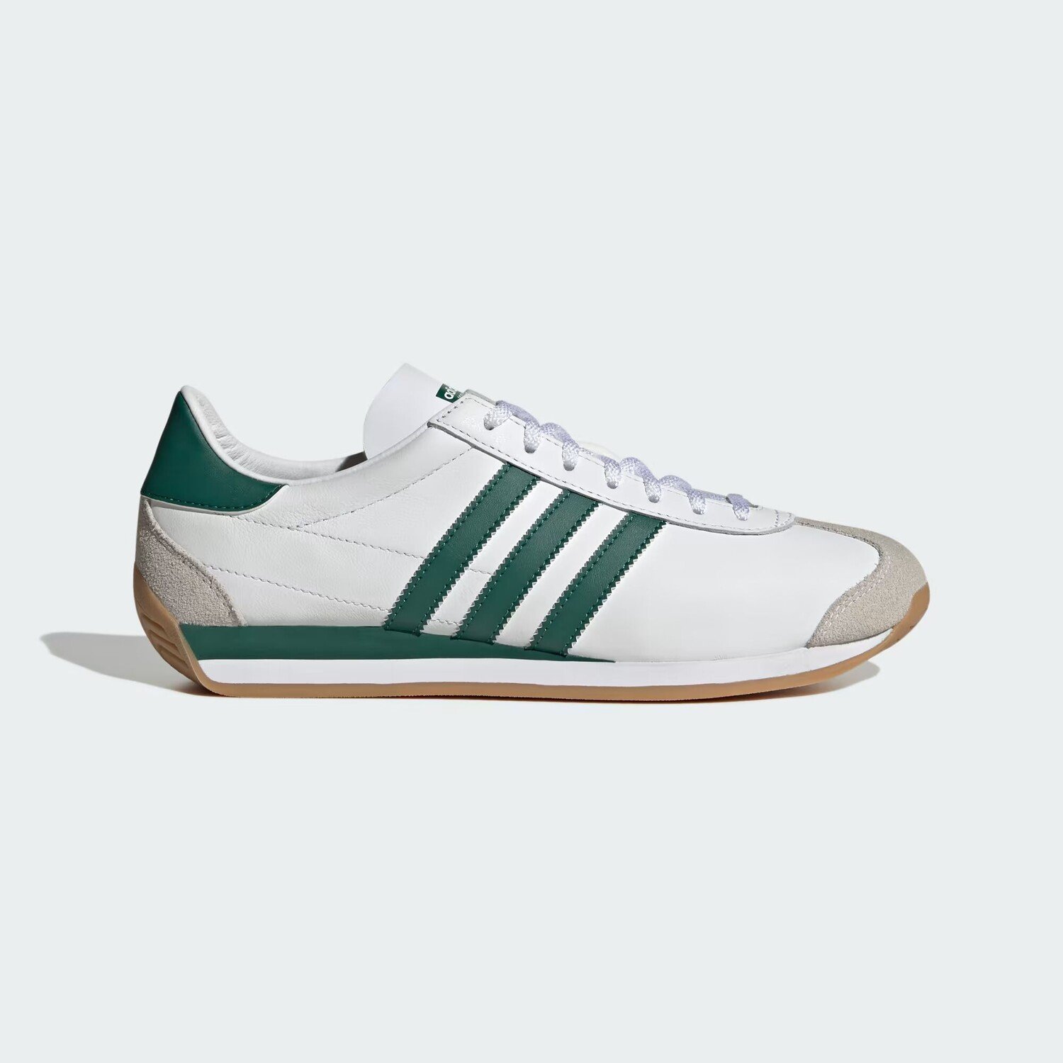 

Кроссовки кантри OG Adidas, цвет Cloud White/Collegiate Green/Cloud White