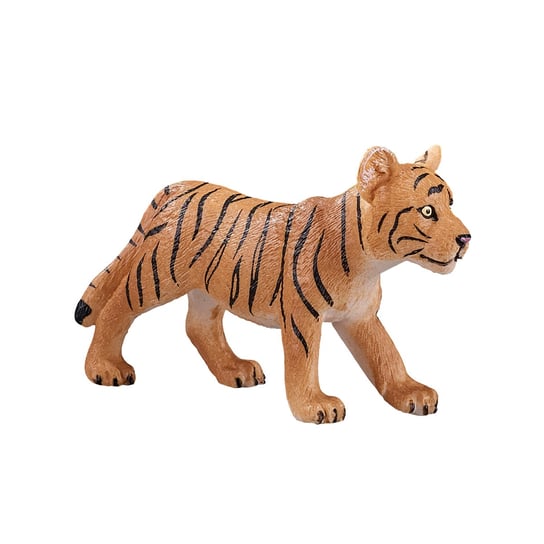 ручная резная статуэтка французского бульдога из смолы с кристаллами и камнями милая статуэтка животного для украшения дома Anima Planet, Коллекционная фигурка, Молодой стоящий тигр Animal Planet