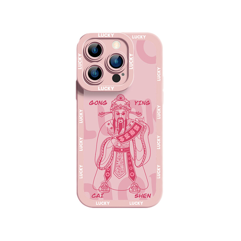 

Чехол для телефона Taowantong Tao Wantong, Pupil - Sand Pink - White Character Pink Fortuna B2141