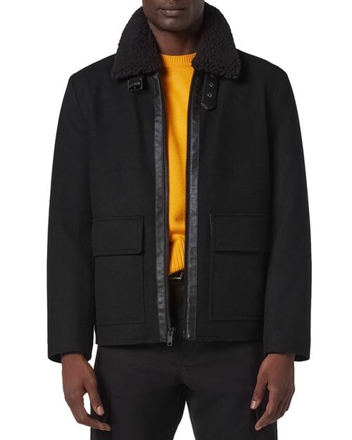 

Пилотная куртка Hudson Andrew Marc, цвет Black