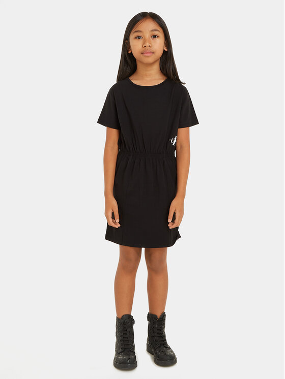 

Платье на каждый день, стандартного кроя Calvin Klein, черный