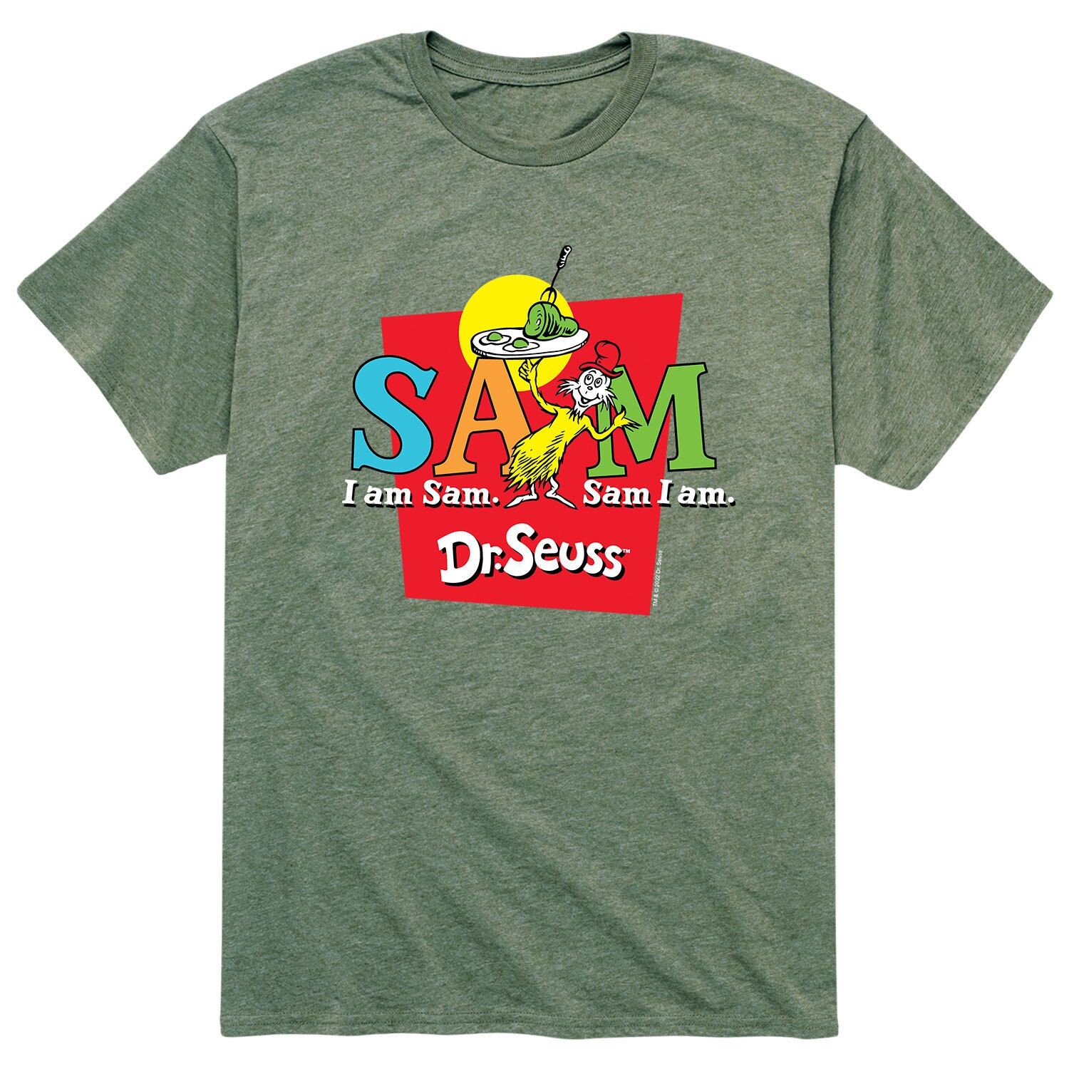 

Мужская футболка Dr. Seuss Sam I Am Licensed Character