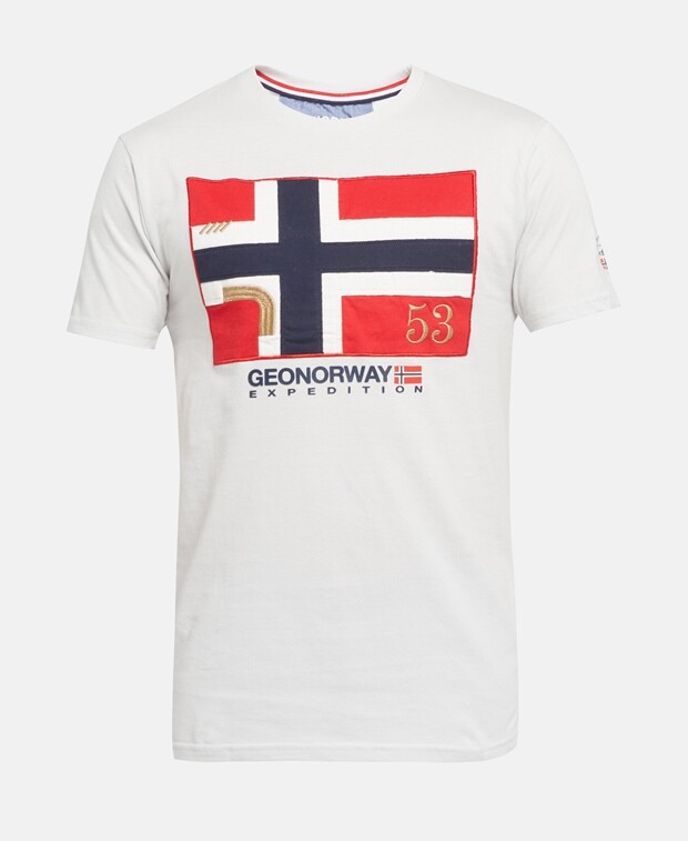 

Футболка Geographical Norway, светло-серый