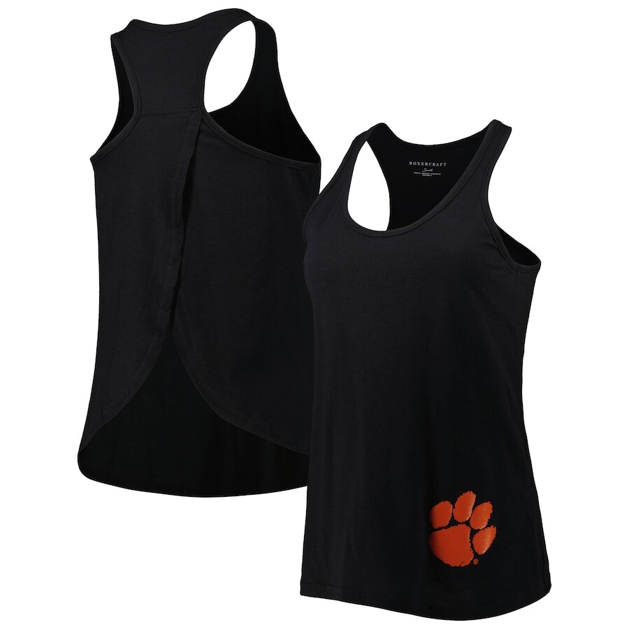 

Топ Boxercraft Clemson Tigers, черный