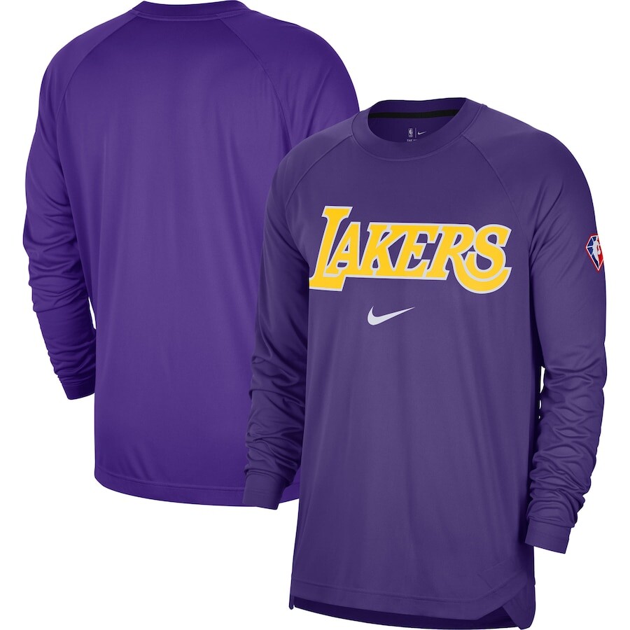 

Футболка с длинным рукавом Nike Los Angeles Lakers, фиолетовый