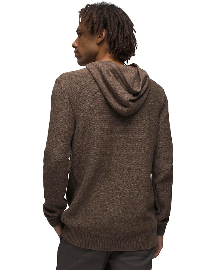 Свитер Prana North Loop Hooded Sweater Slim Fit, цвет Sepia