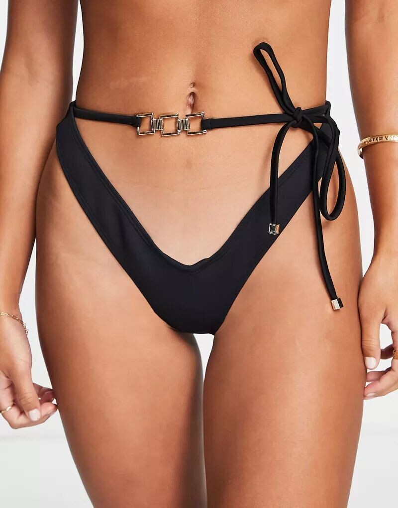 

Черные плавки бикини River Island