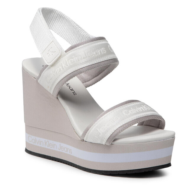 

Сандалии Calvin Klein Jeans WedgeSandal Sling, белый