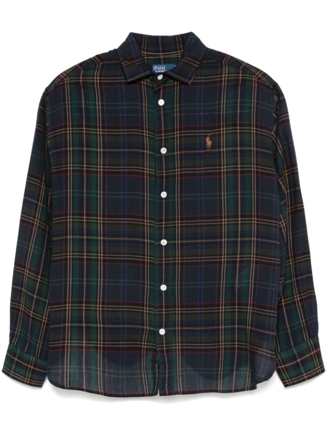 

Polo Ralph Lauren рубашка в клетку, синий