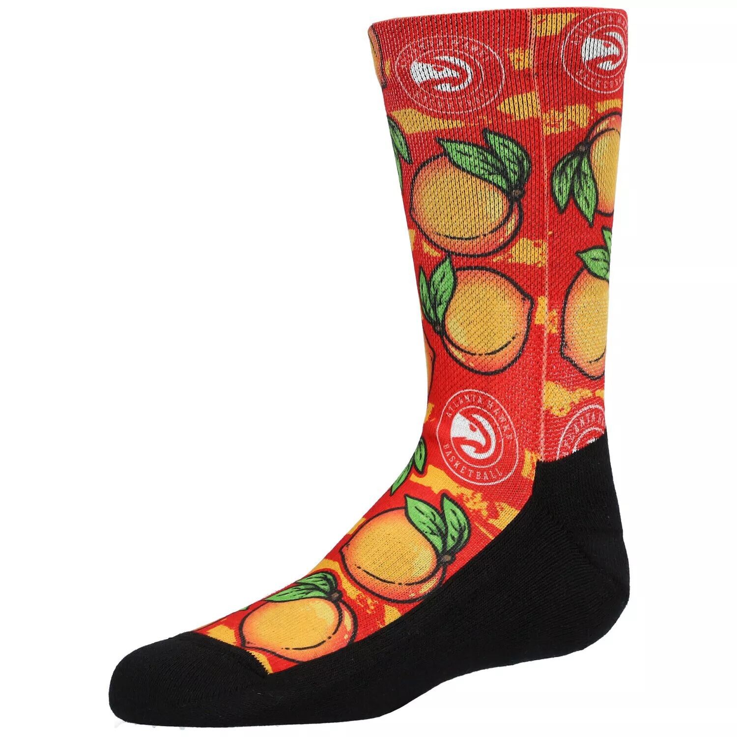 

Молодежные носки Rock Em Носки Atlanta Hawks Peaches Crew Unbranded