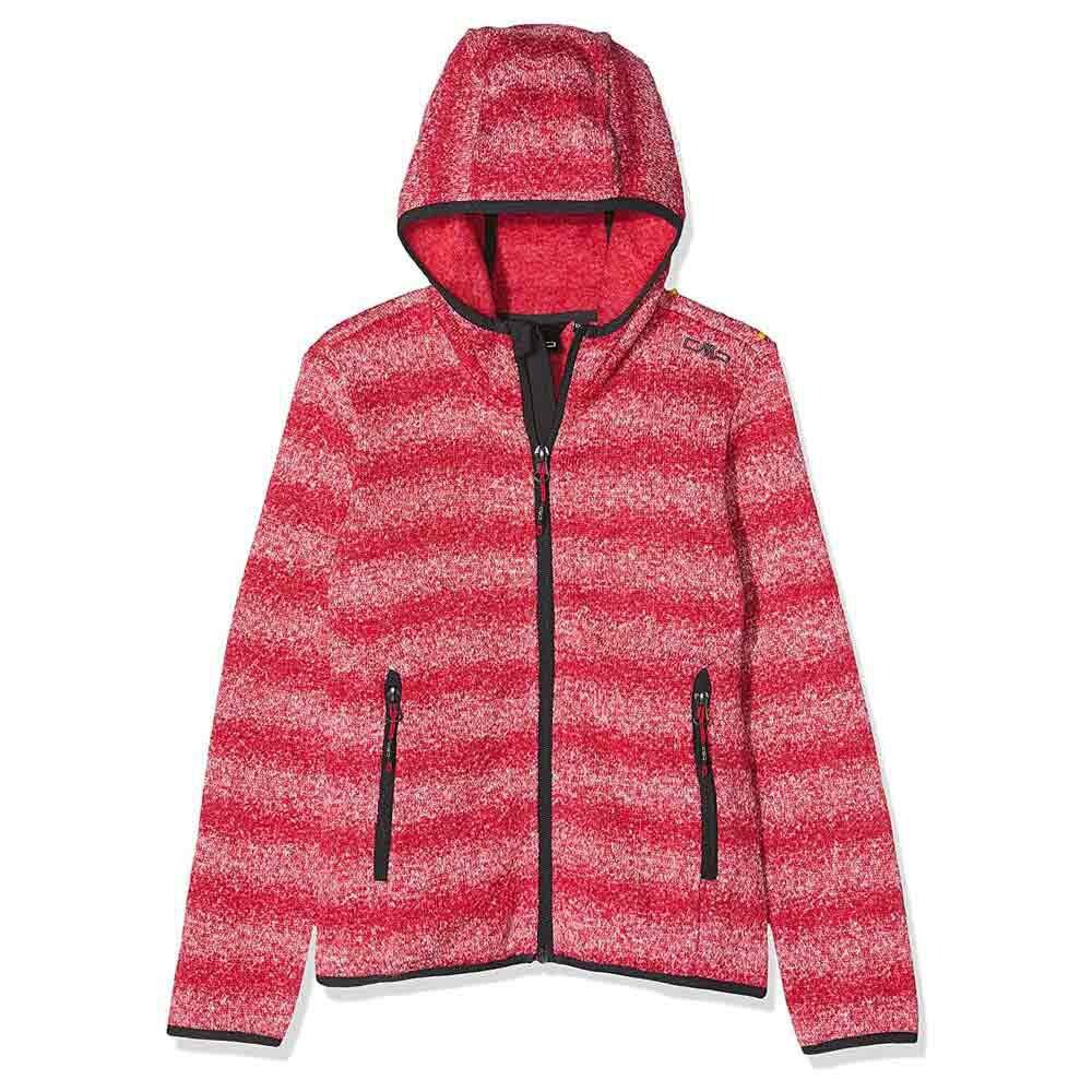 

Куртка CMP 39H0955 Hooded Fleece, красный