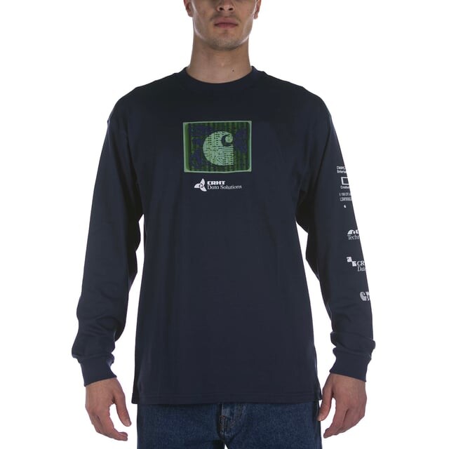 

Футболка L/S data Solutions Carhartt, синий