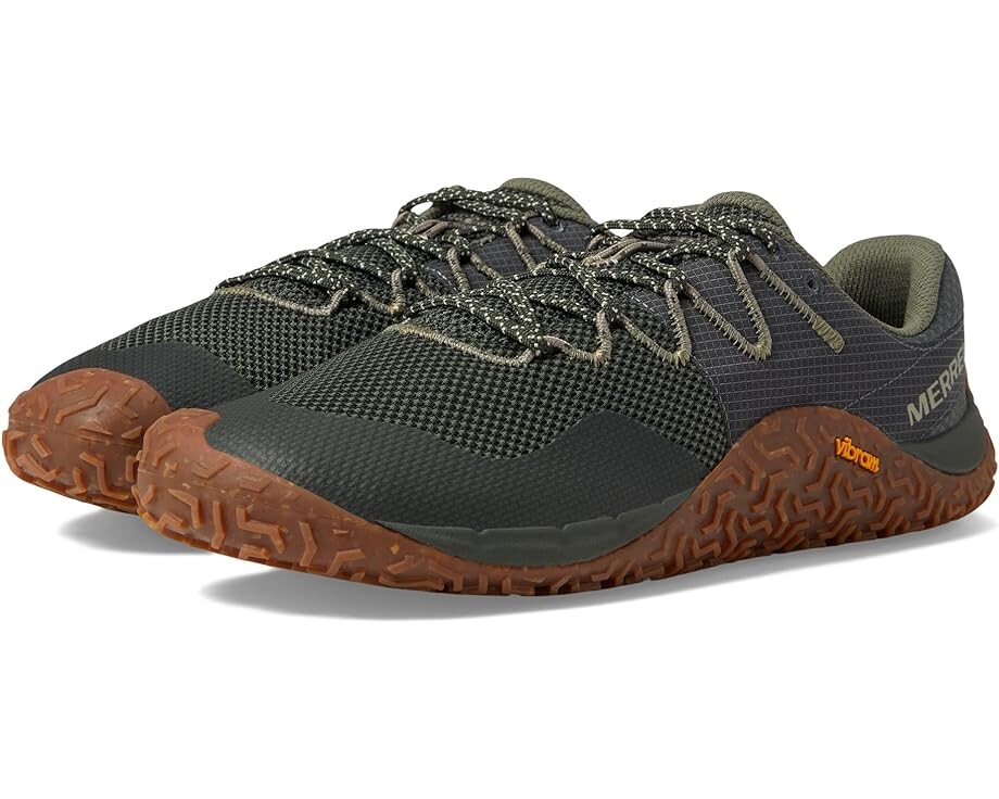 

Кроссовки Merrell Trail Glove 7, цвет Lichen/Gum, Серый