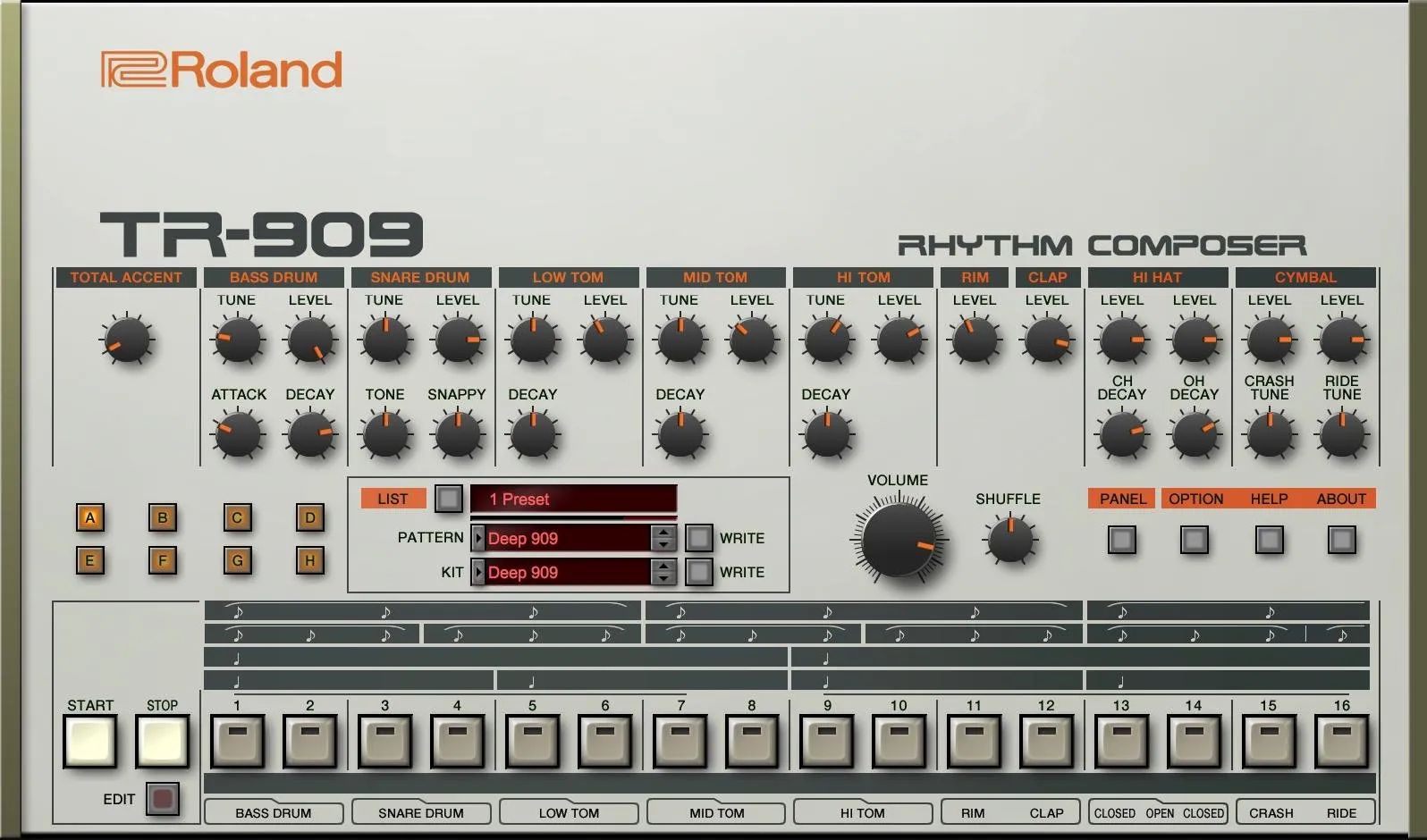 Программное обеспечение драм-машины Roland TR-909 – заказать по доступной  цене из-за рубежа в «CDEK.Shopping»