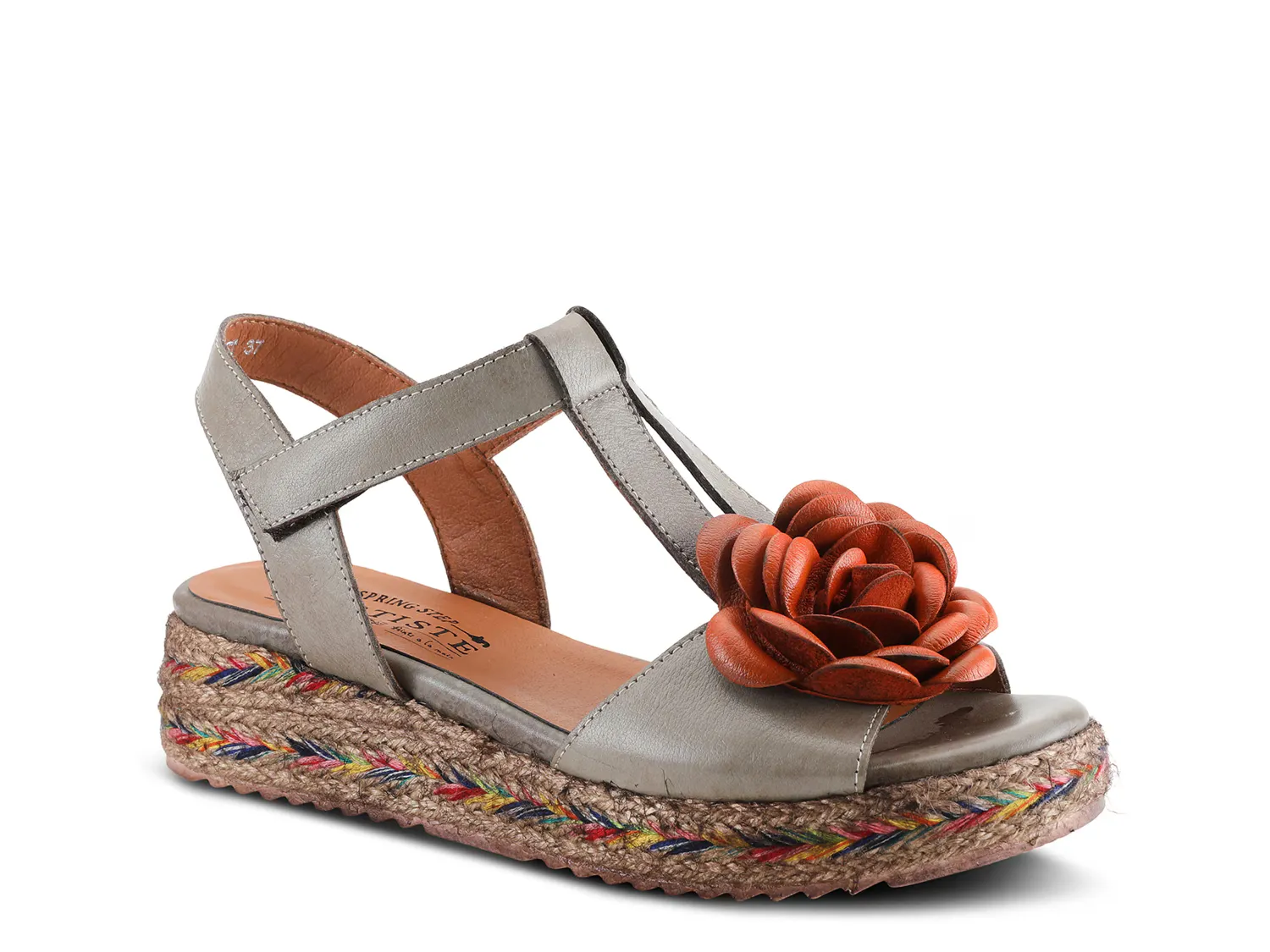 

Сандалии Tempest Espadrille Wedge Sandal L'Artiste By Spring Step, серый