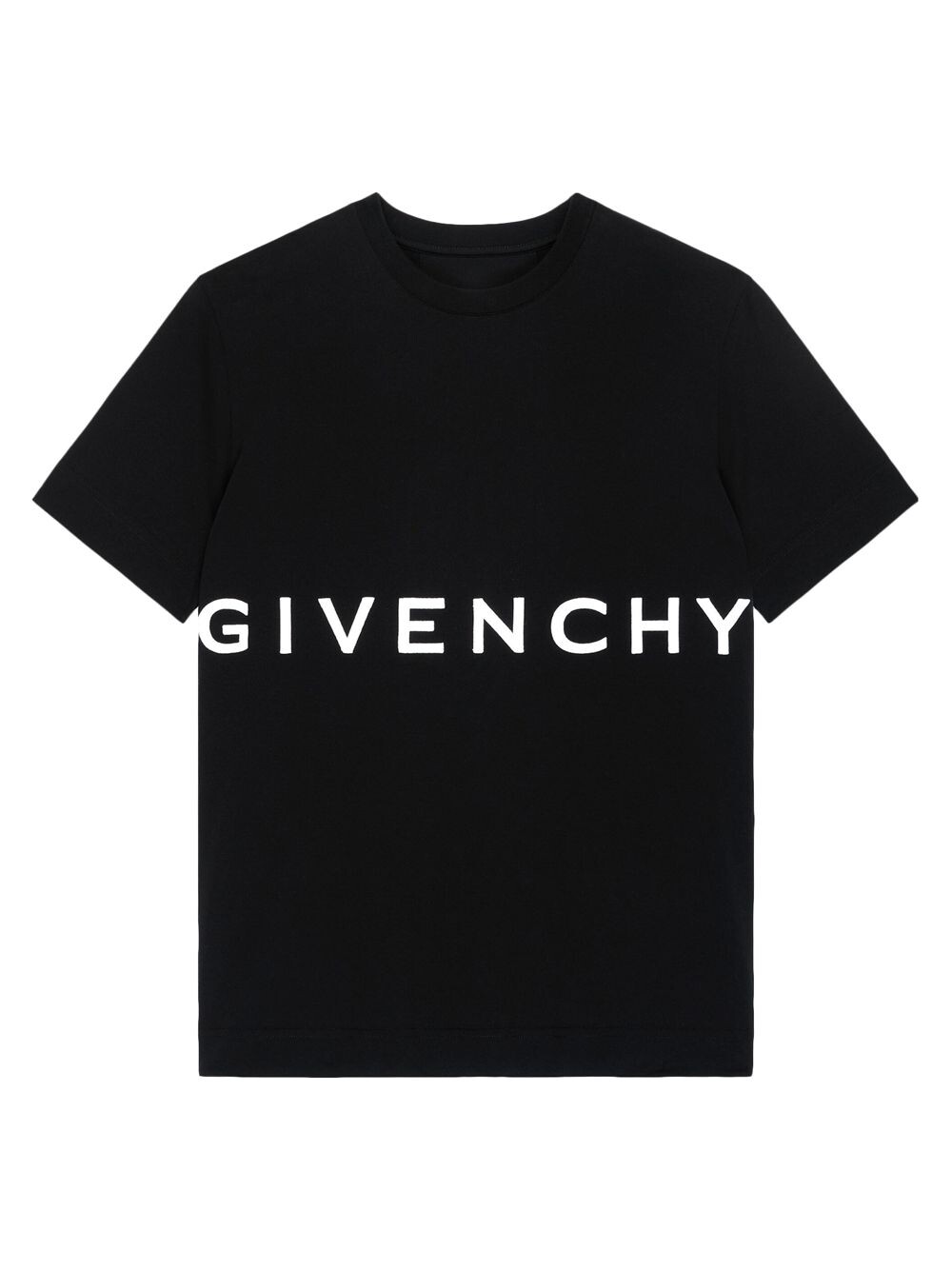 

Футболка с вышитым логотипом Givenchy, черный
