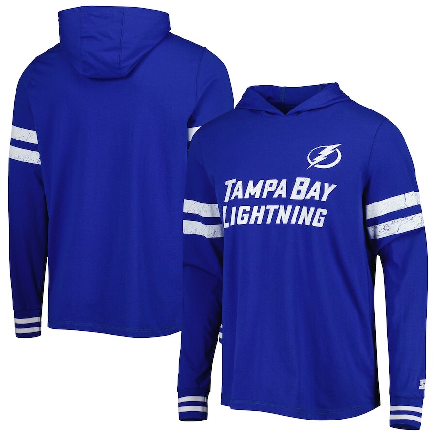 

Футболка с длинным рукавом Starter Tampa Bay Lightning, синий