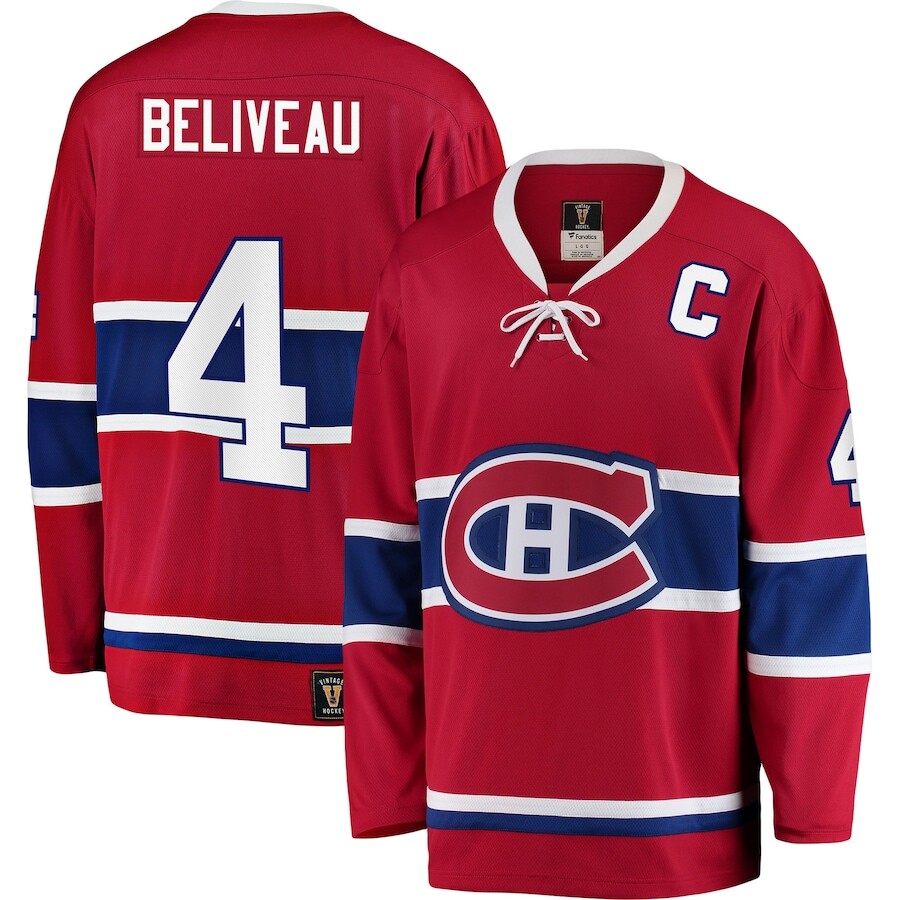 

Джерси Fanatics Branded Montreal Canadiens, красный