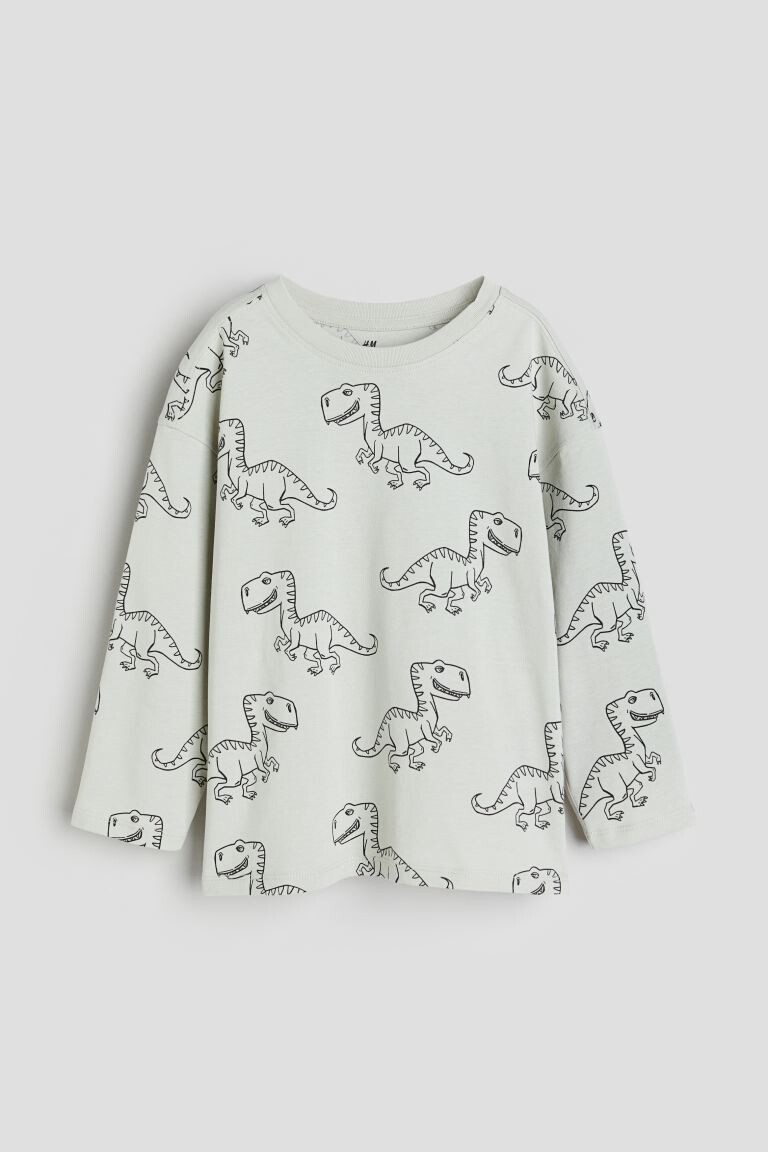 

Рубашка с длинным рукавом H&M, зеленый