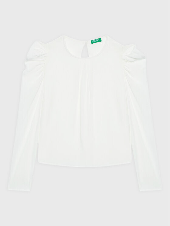 

Блуза стандартного кроя United Colors Of Benetton, белый