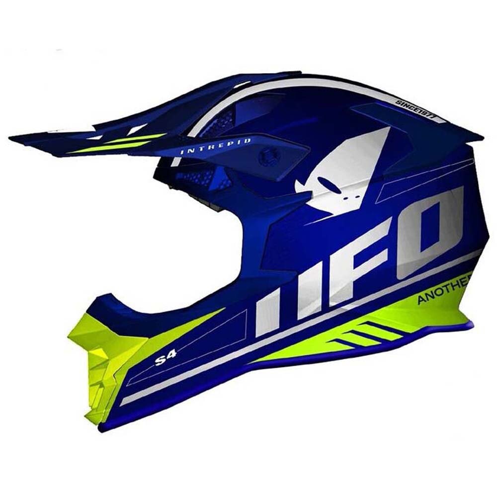 

Шлем для мотокросса UFO Intrepid, синий