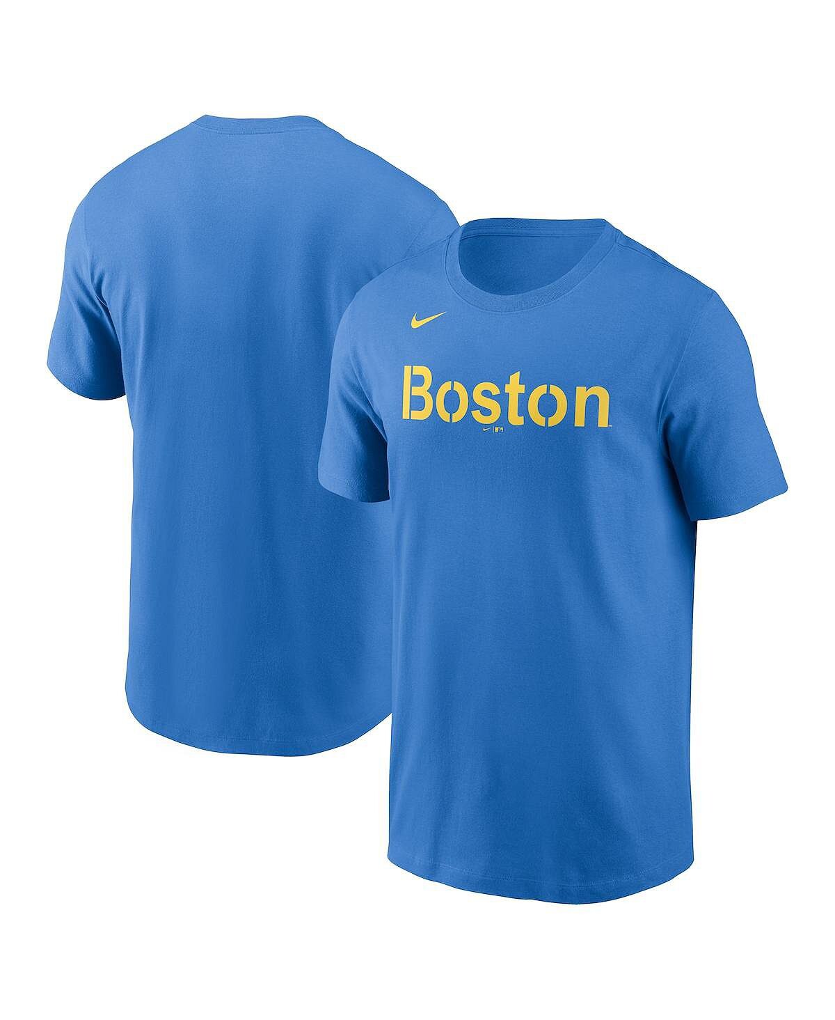 

Мужская футболка Royal Boston Red Sox Team City Connect с надписью Nike