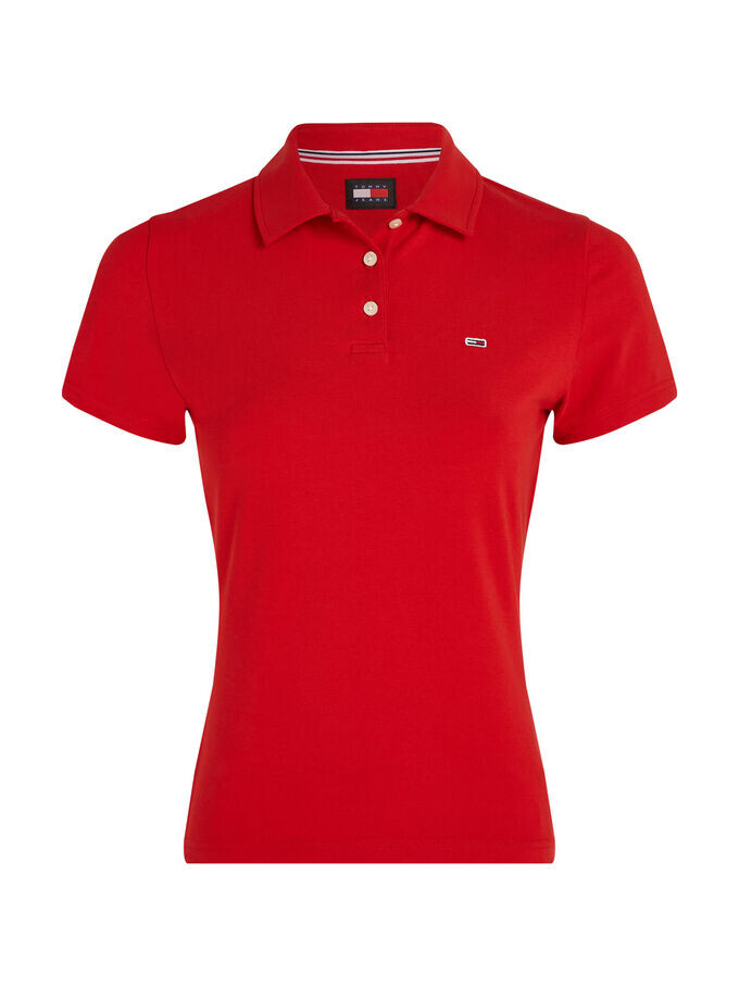 

Базовая рубашка поло Tommy Jeans, красный