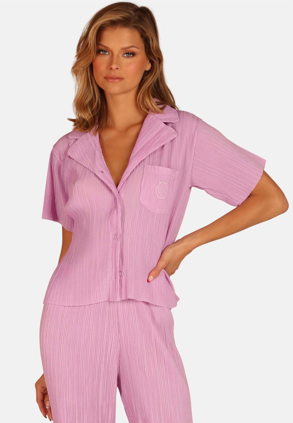 Рубашка OW Collection, фиолетовый