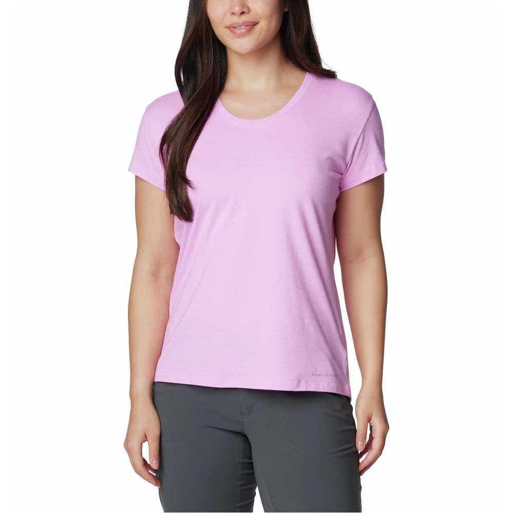 

Футболка с коротким рукавом Columbia Sun Trek, фиолетовый