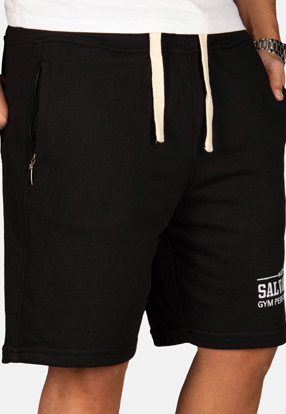 Тканевые шорты Alessandro Salvarini AS-130, черный