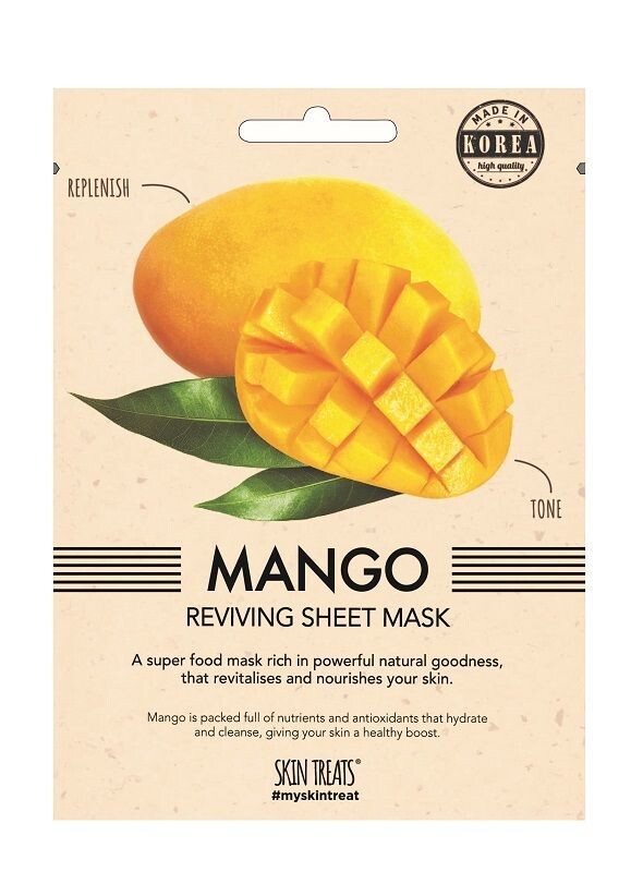 

Skin Treats Superfood Mango тканевая маска для лица, 20 ml