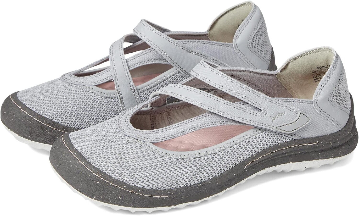

Кроссовки Faith Plant Based Jambu, цвет Light Grey/Petal, Серый