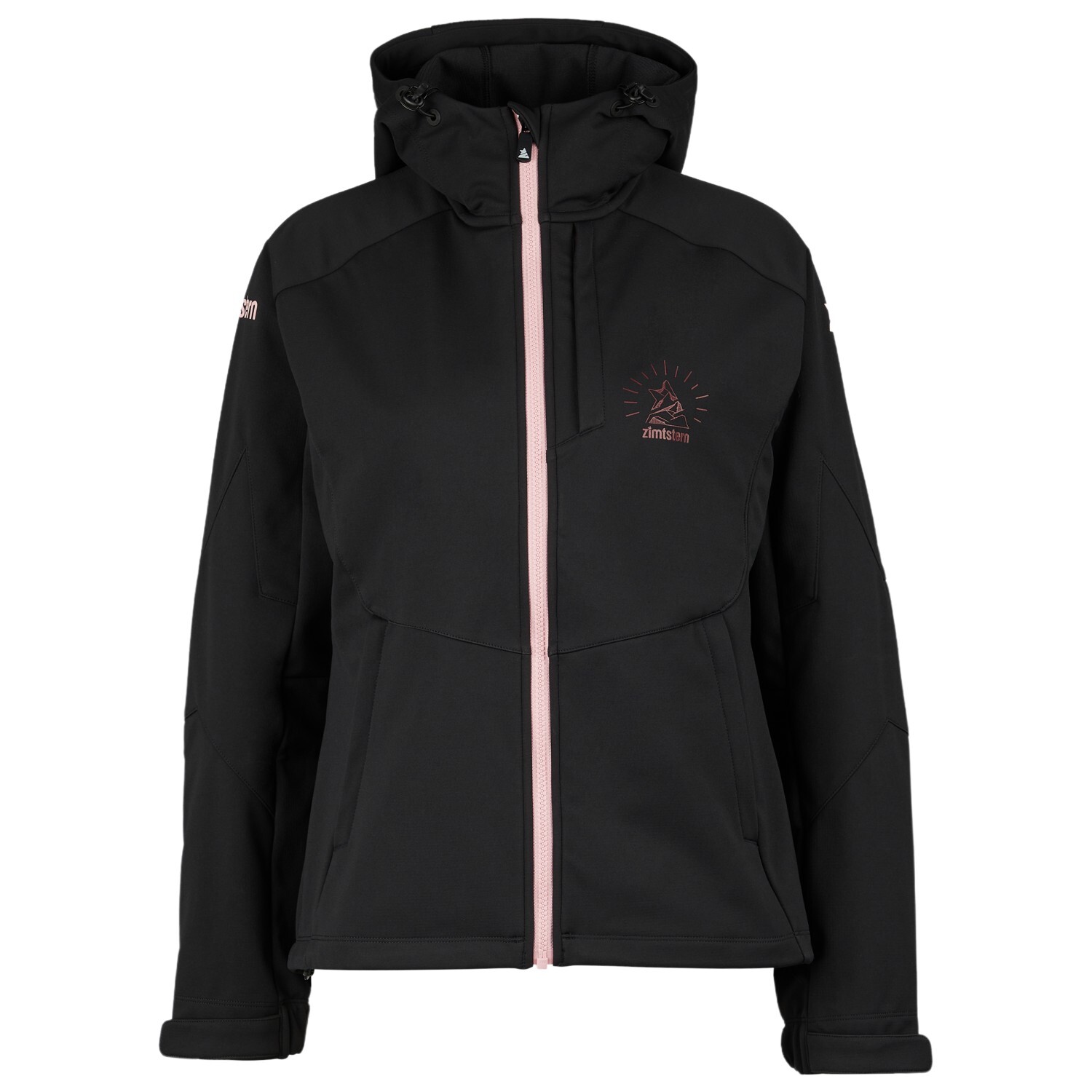 

Велосипедная куртка Zimtstern Women's Shelterz, цвет Pirate Black/Blush