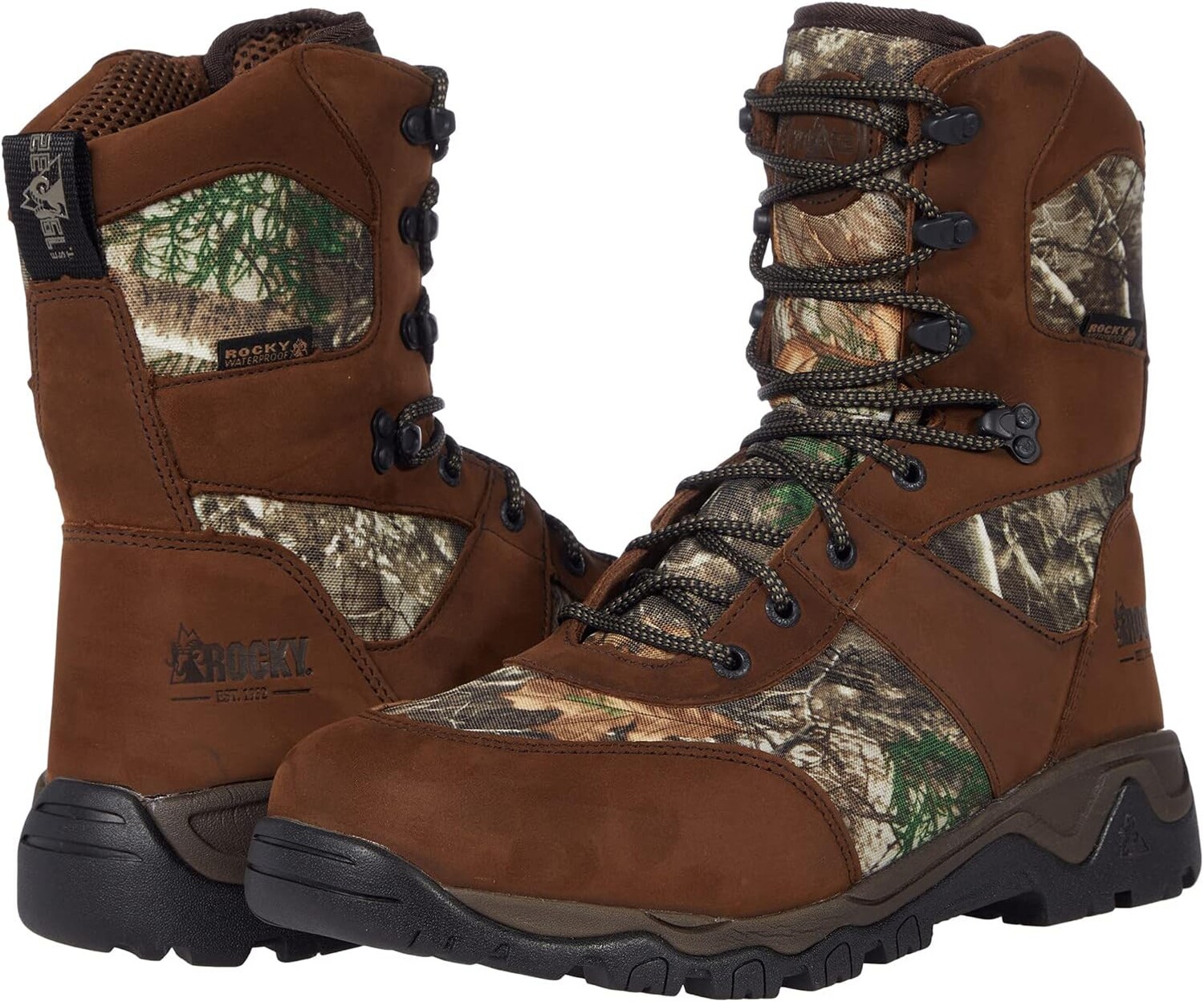 

Ботинки Red Mountain 8" RT Camo Waterproof 800 GMS Rocky, коричневый