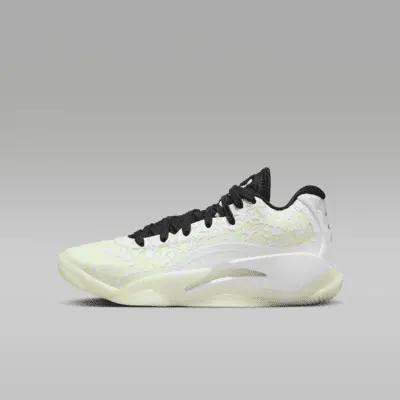 

Кроссовки Nike Zion 3, цвет White/Black/Barely Volt/White