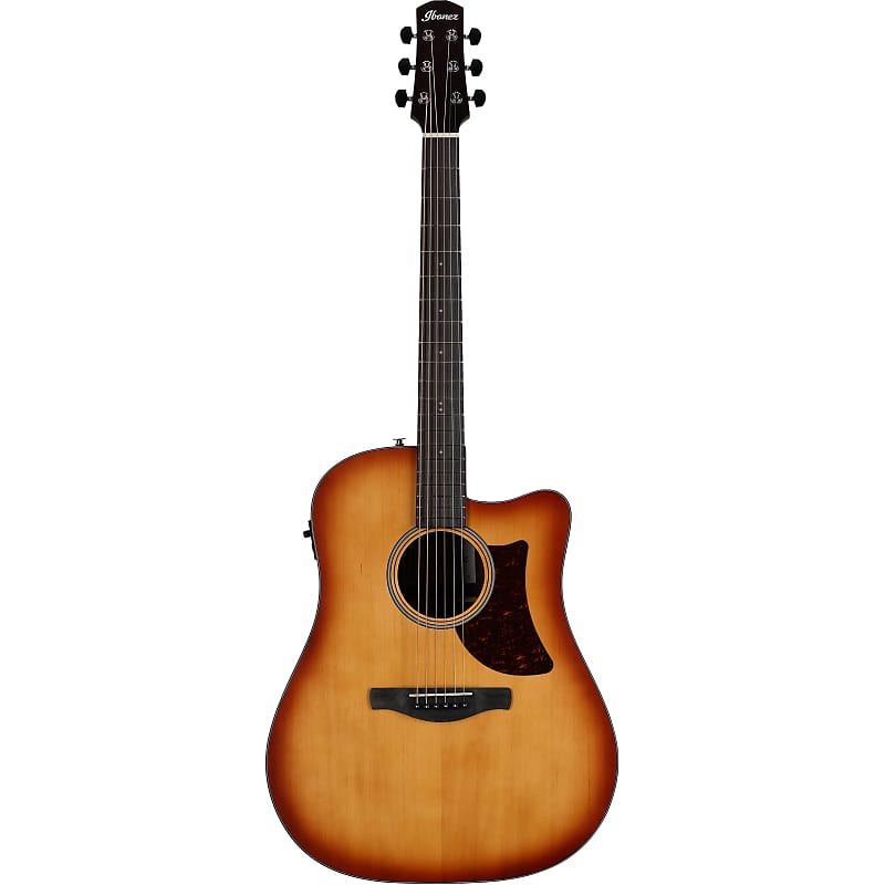 Акустическая гитара Ibanez AAD50CE Artwood Advanced Acoustic-Electric Guitar, Light Brown Sunburst