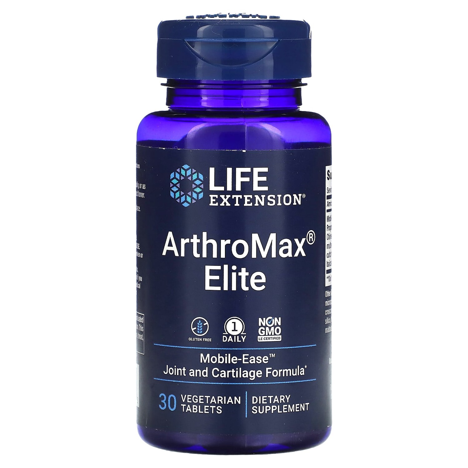 

ArthroMax Elite, 30 вегетарианских таблеток, Life Extension