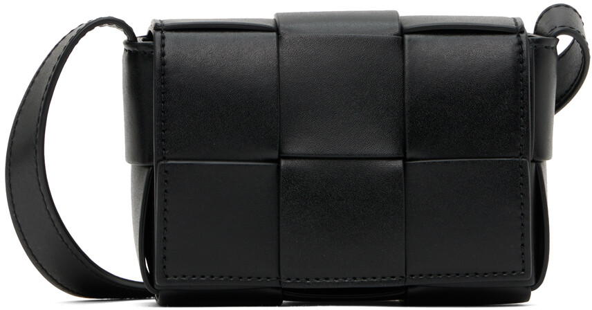 

Черная сумка-кассета Candy Bottega Veneta, цвет Black/Silver