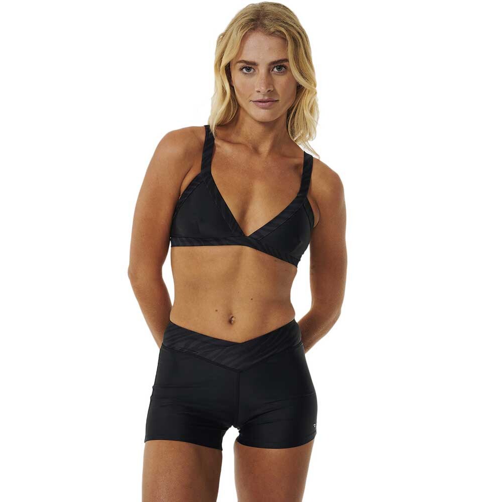 

Топ бикини Rip Curl Mirage Colour Block Triangle, черный