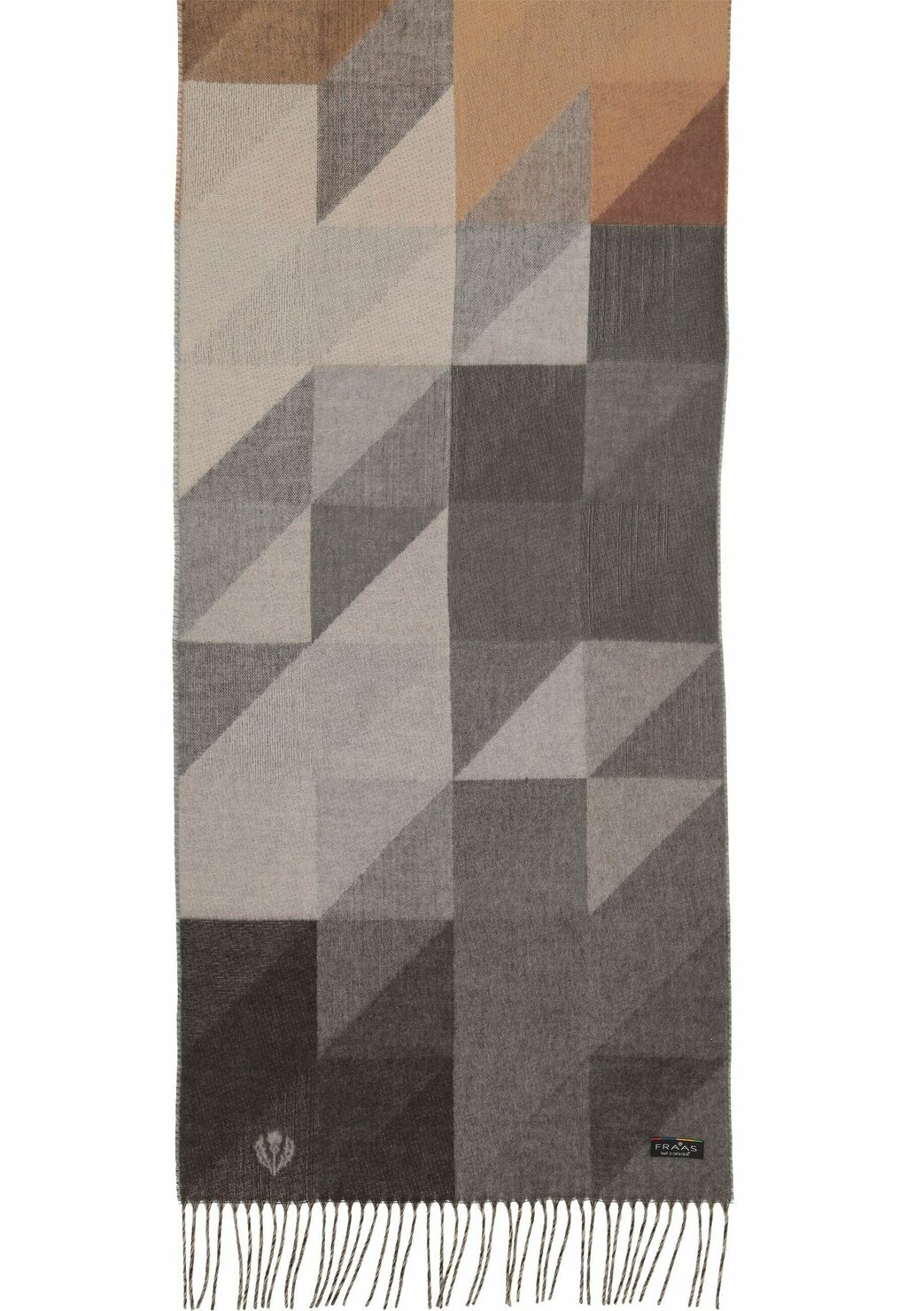 

Шарф GRAFIK CASHMINK MADE IN GERMANY FRAAS, серый