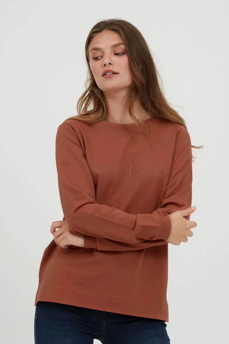 

Толстовка Fransa " Fransa FRBsweat", цвет Cedar Wood