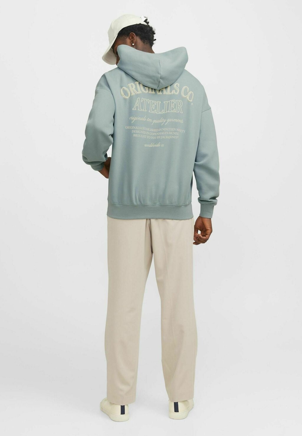 

Толстовка Jorsantorini Graphic Jack & Jones, цвет gray mist
