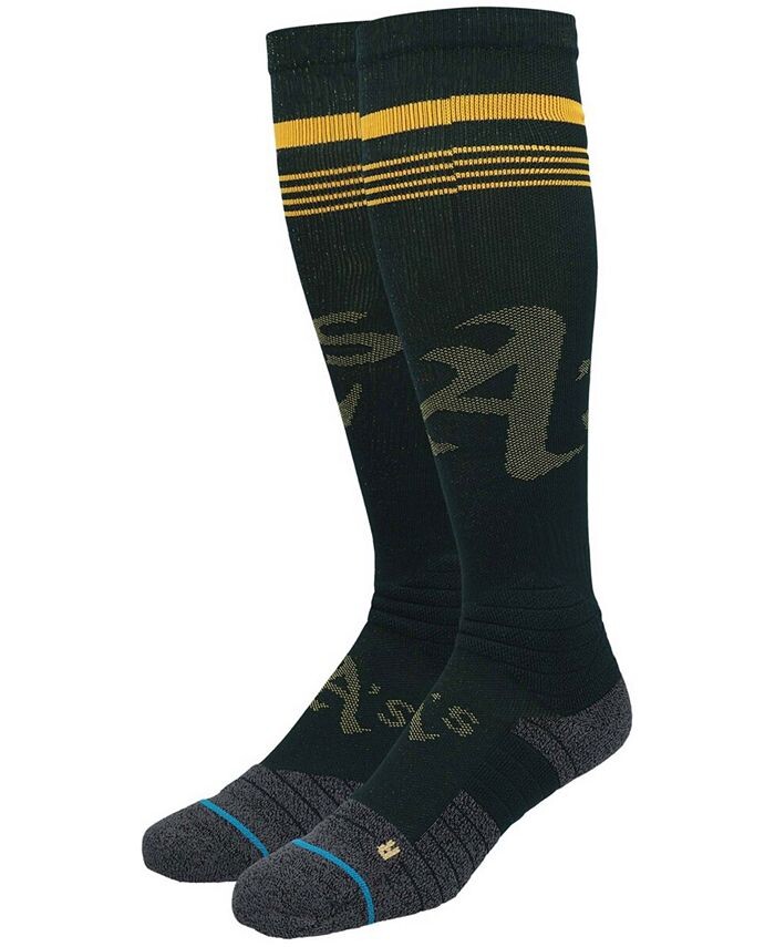 

Мужские зеленые носки-трубы Oakland Athletics Diamond Pro Stance, зеленый