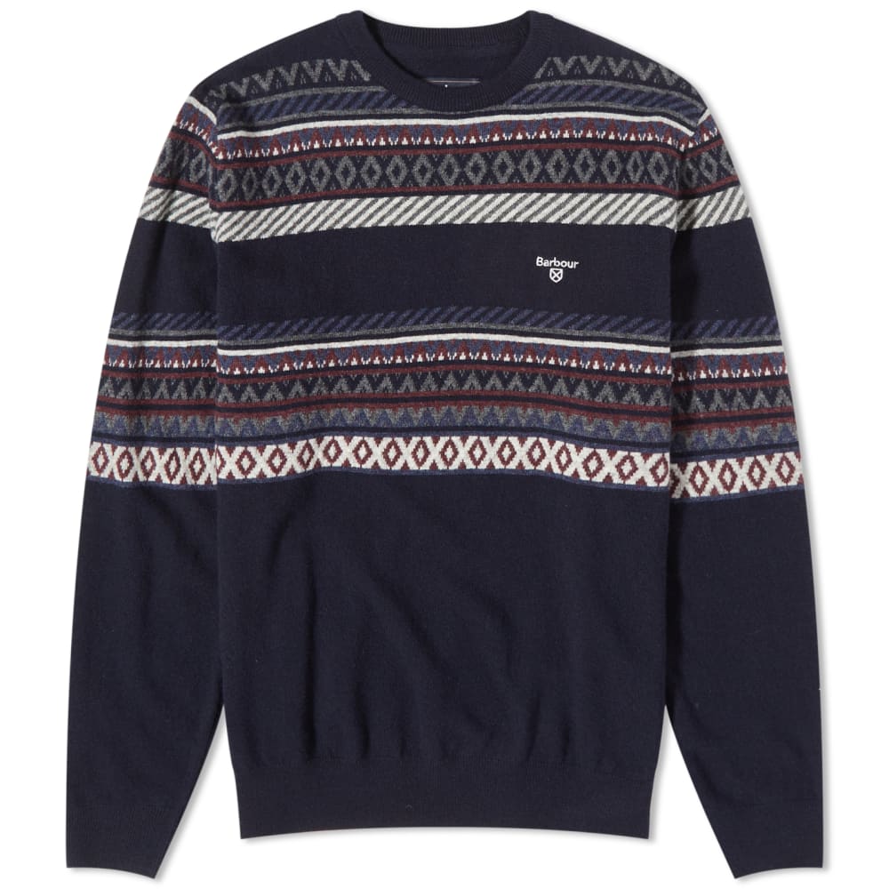 

Вязаная кофта Barbour Winterborne Fairisle Crew